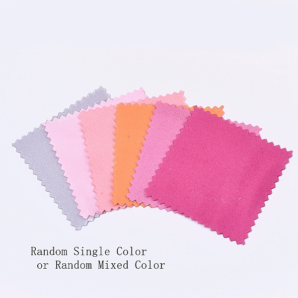 PandaHall Random Single Color or Random Mixed Color Silver Polishing Cloth, Jewelry Cleaning Cloth, 925 Sterling Silver Anti-Tarnish Cleaner..., Multicolor
PandaHall Random Single Color or Random Mixed Color Silver Polishing Cloth, Jewelry Cleaning Cloth, 925 Sterling Silver Anti-Tarnish Cleaner..., Multicolor