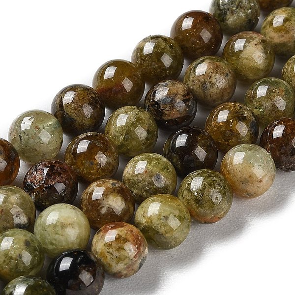 PandaHall Natural Green Garnet Beads Strands, Round, 8mm, Hole: 1mm, about 49pcs/strand, 15.16''(38.5cm) Garnet Round
PandaHall Natural Green Garnet Beads Strands, Round, 8mm, Hole: 1mm, about 49pcs/strand, 15.16''(38.5cm) Garnet Round