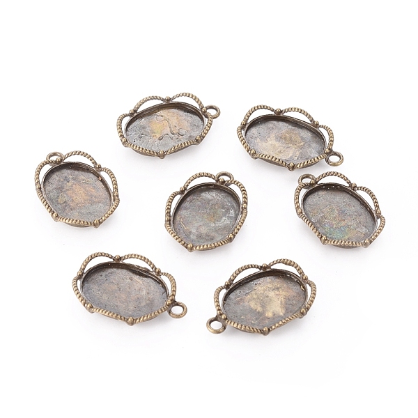 PandaHall Tibetan Style Pendant Cabochon Settings, Cadmium Free & Lead Free, Oval, Antique Bronze Color, Size: about 26mm long, 17mm wide...
PandaHall Tibetan Style Pendant Cabochon Settings, Cadmium Free & Lead Free, Oval, Antique Bronze Color, Size: about 26mm long, 17mm wide...