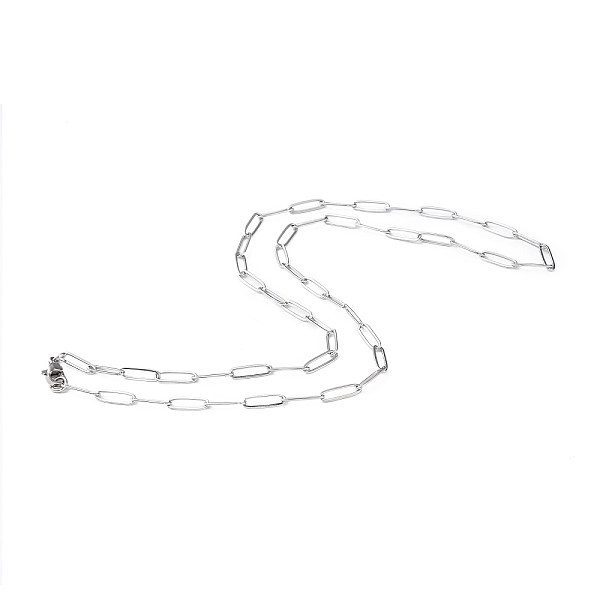 PandaHall 201 Stainless Steel Paperclip Chain Necklace for Men Women, Stainless Steel Color, 20.67 inch(52.5cm), Wide: 4mm 201 Stainless...
PandaHall 201 Stainless Steel Paperclip Chain Necklace for Men Women, Stainless Steel Color, 20.67 inch(52.5cm), Wide: 4mm 201 Stainless...