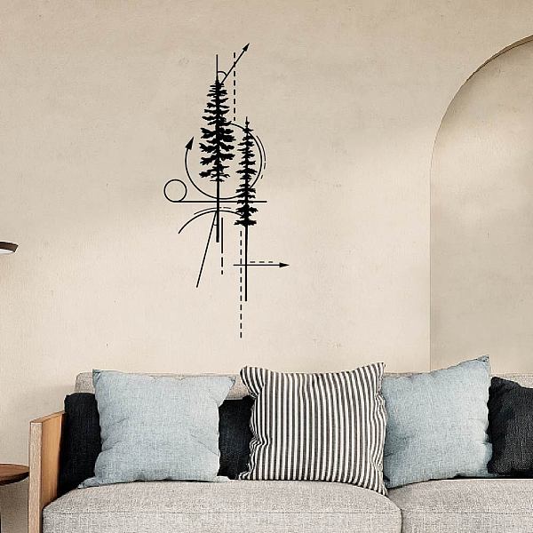PandaHall SUPERDANT Pine Geometric Wall Sticker Geometric Abstraction Wall Decal Black Wall Decor Tree Wall Sticker Vinyl Decor for Bedroom...
PandaHall SUPERDANT Pine Geometric Wall Sticker Geometric Abstraction Wall Decal Black Wall Decor Tree Wall Sticker Vinyl Decor for Bedroom...