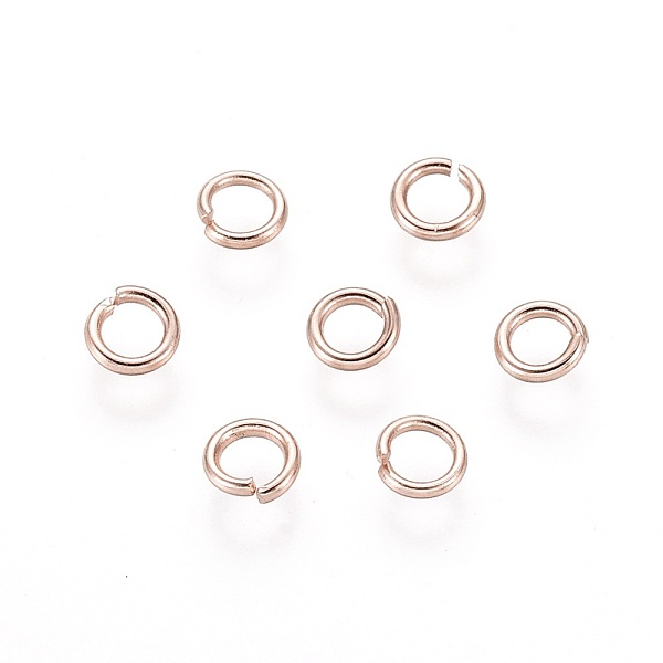 PandaHall 304 Stainless Steel Open Jump Rings, Rose Gold, 20 Gauge, 4x0.8mm, Inner Diameter: 2.5mm 304 Stainless Steel
PandaHall 304 Stainless Steel Open Jump Rings, Rose Gold, 20 Gauge, 4x0.8mm, Inner Diameter: 2.5mm 304 Stainless Steel