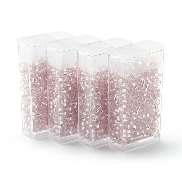 PandaHall MGB Matsuno Glass Beads, Japanese Seed Beads, 12/0 Silver Lined Glass Round Hole Rocailles Seed Beads, Lavender Blush, 2x1mm, Hole..., Pink
PandaHall MGB Matsuno Glass Beads, Japanese Seed Beads, 12/0 Silver Lined Glass Round Hole Rocailles Seed Beads, Lavender Blush, 2x1mm, Hole..., Pink