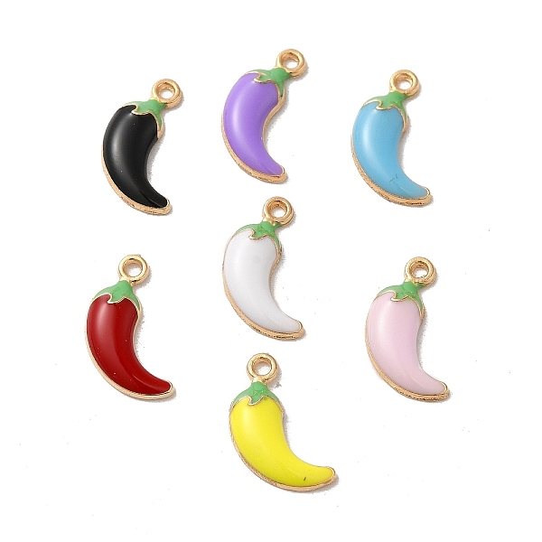 PandaHall Rack Plating Alloy Enamel Pendants, Cadmium Free & Lead Free, Light Gold, Peper Charm, Mixed Color, 17.5x11x3mm, Hole: 1.6mm..., Multicolor
PandaHall Rack Plating Alloy Enamel Pendants, Cadmium Free & Lead Free, Light Gold, Peper Charm, Mixed Color, 17.5x11x3mm, Hole: 1.6mm..., Multicolor