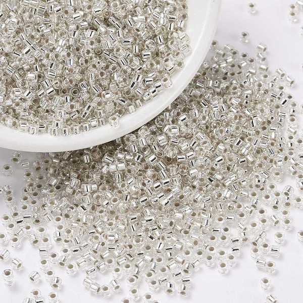 PandaHall Cylinder Seed Beads, Silver Lined, Round Hole, Uniform Size, Silver, 2x1.5mm, Hole: 0.8mm, about 40000pcs/bag, about 450g/bag...
PandaHall Cylinder Seed Beads, Silver Lined, Round Hole, Uniform Size, Silver, 2x1.5mm, Hole: 0.8mm, about 40000pcs/bag, about 450g/bag...