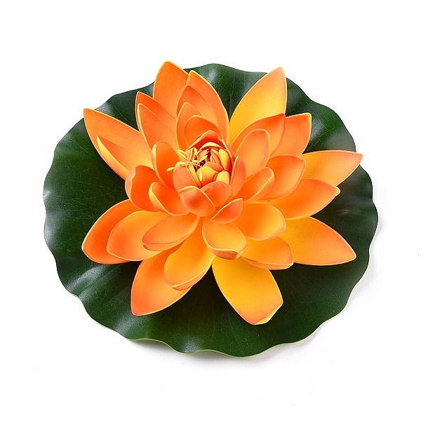 PandaHall Artificial Plastic Lotus Flowers, for Aquarium Home Garden Wedding Decoration, Dark Orange, 285~289x285~289x88~90mm, Hole...
PandaHall Artificial Plastic Lotus Flowers, for Aquarium Home Garden Wedding Decoration, Dark Orange, 285~289x285~289x88~90mm, Hole...