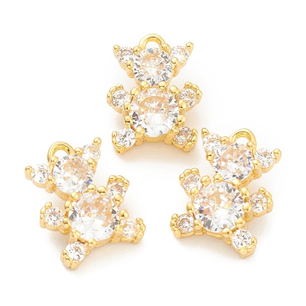 PandaHall Brass Cubic Zirconia Pendants, Bear, Real 18K Gold Plated, 12.5x10x6mm, Hole: 1.6mm Brass+Cubic Zirconia Bear Clear
PandaHall Brass Cubic Zirconia Pendants, Bear, Real 18K Gold Plated, 12.5x10x6mm, Hole: 1.6mm Brass+Cubic Zirconia Bear Clear