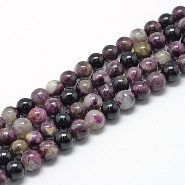 PandaHall Natural Tourmaline Beads Strands, Grade AB, Round, 8~9mm, Hole: 1mm, about 45~48pcs/strand, 15.7 inch Tourmaline Round
PandaHall Natural Tourmaline Beads Strands, Grade AB, Round, 8~9mm, Hole: 1mm, about 45~48pcs/strand, 15.7 inch Tourmaline Round
