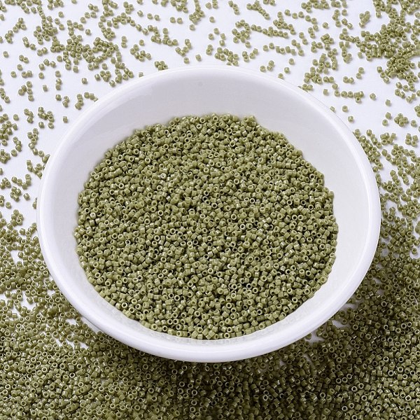PandaHall MIYUKI Delica Beads, Cylinder, Japanese Seed Beads, 11/0, (DB2124) Duracoat Dyed Opaque Cactus, 1.3x1.6mm, Hole: 0.8mm, about..., Green
PandaHall MIYUKI Delica Beads, Cylinder, Japanese Seed Beads, 11/0, (DB2124) Duracoat Dyed Opaque Cactus, 1.3x1.6mm, Hole: 0.8mm, about..., Green
