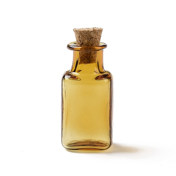 PandaHall Rectangle Miniature Glass Bottles, with Cork Stoppers, Empty Wishing Bottles, for Dollhouse Accessories, Jewelry Making, Goldenrod..., Gold
PandaHall Rectangle Miniature Glass Bottles, with Cork Stoppers, Empty Wishing Bottles, for Dollhouse Accessories, Jewelry Making, Goldenrod..., Gold
