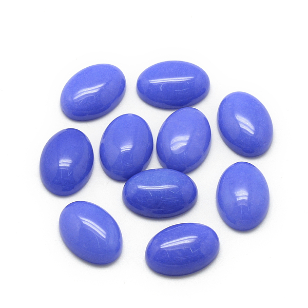 PandaHall Natural White Jade Cabochons, Dyed, Oval, Royal Blue, 18x13x5mm White Jade Oval
PandaHall Natural White Jade Cabochons, Dyed, Oval, Royal Blue, 18x13x5mm White Jade Oval