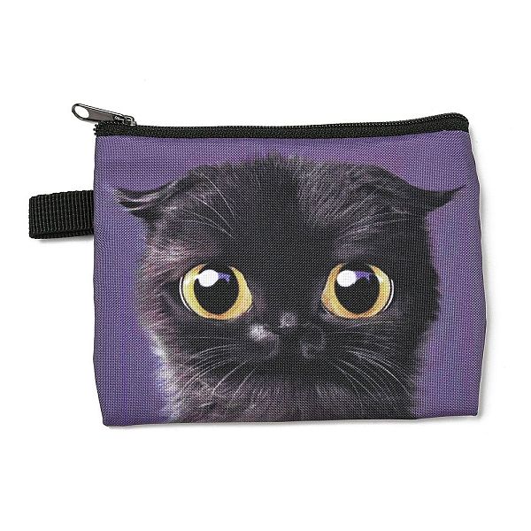 PandaHall Cute Cat Polyester Zipper Wallets, Rectangle Coin Purses, Change Purse for Women & Girls, Dark Blue, 11x13.5cm Polyester Cat Shape
PandaHall Cute Cat Polyester Zipper Wallets, Rectangle Coin Purses, Change Purse for Women & Girls, Dark Blue, 11x13.5cm Polyester Cat Shape