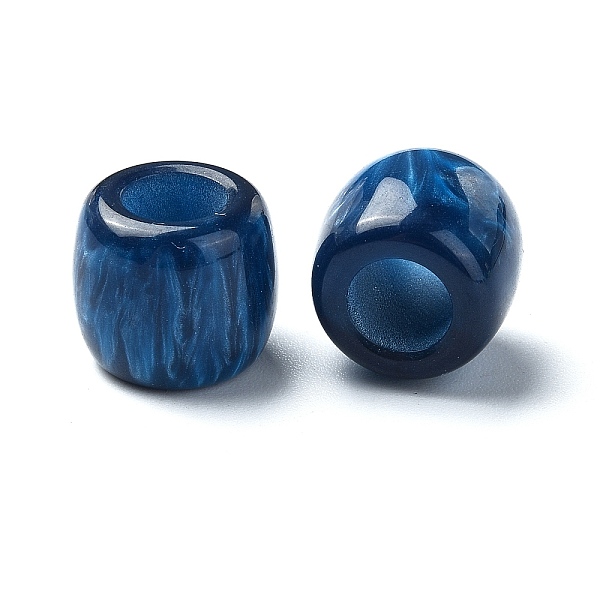 PandaHall Resin European Beads, Large Hole Barrel Beads, Medium Blue, 11x12x12mm, Hole: 6mm Resin Barrel
PandaHall Resin European Beads, Large Hole Barrel Beads, Medium Blue, 11x12x12mm, Hole: 6mm Resin Barrel