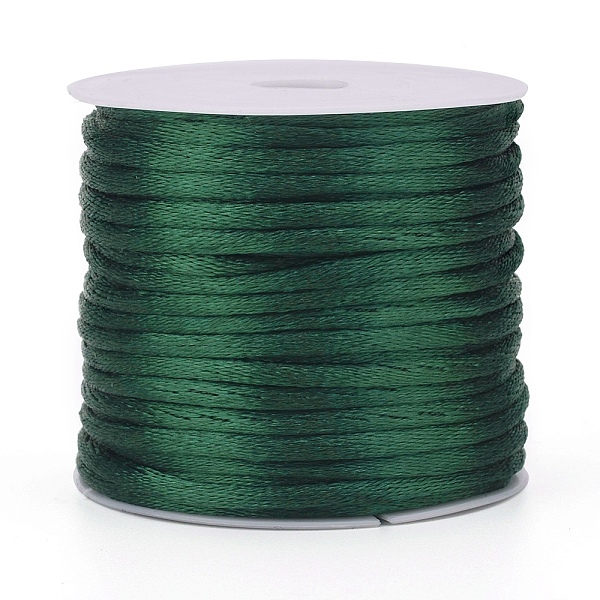 PandaHall Nylon Cord, Satin Rattail Cord, for Beading Jewelry Making, Chinese Knotting, Teal, 1mm, about 32.8 yards(30m)/roll Nylon Cyan
PandaHall Nylon Cord, Satin Rattail Cord, for Beading Jewelry Making, Chinese Knotting, Teal, 1mm, about 32.8 yards(30m)/roll Nylon Cyan