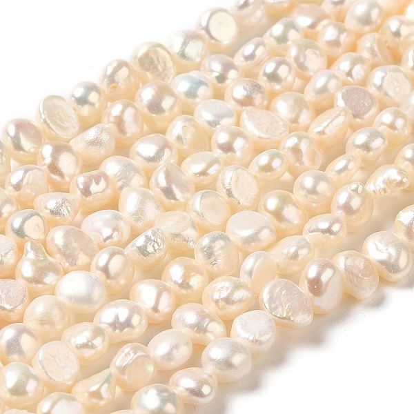 PandaHall Natural Keshi Pearl Beads Strands, Cultured Freshwater Pearl Baroque Pearls, Grade 3A, Two Sides Polished, PapayaWhip..., Orange
PandaHall Natural Keshi Pearl Beads Strands, Cultured Freshwater Pearl Baroque Pearls, Grade 3A, Two Sides Polished, PapayaWhip..., Orange