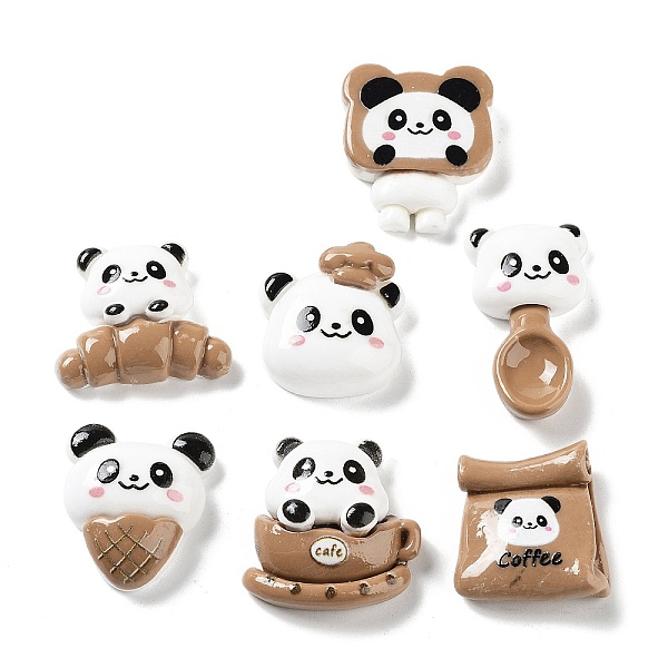 PandaHall Opaque Resin Cabochons, Panda with Cup/Bread/Bag, Camel, 21.5~32x18~26x6.5~10.5mm Resin Panda Brown
PandaHall Opaque Resin Cabochons, Panda with Cup/Bread/Bag, Camel, 21.5~32x18~26x6.5~10.5mm Resin Panda Brown