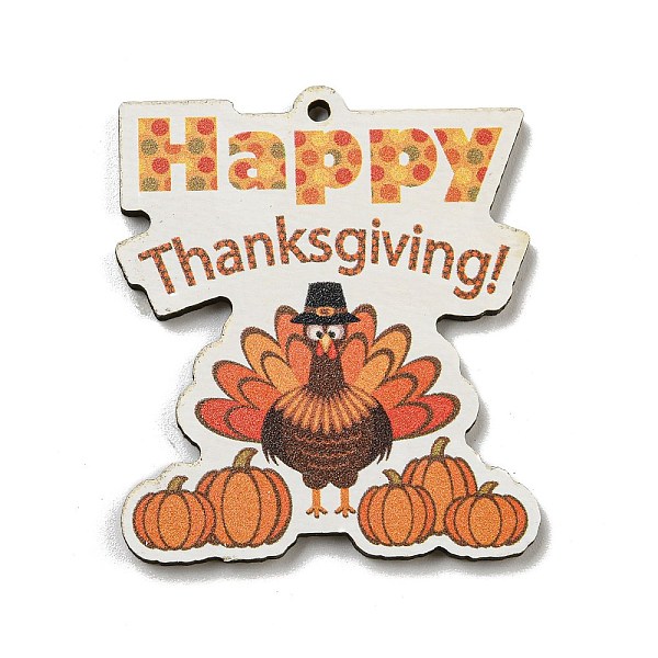 PandaHall Wood Pendants, Thanksgiving Theme, Orange, Word, 44.5x38.5x3mm, Hole: 2mm Wood Word Orange
PandaHall Wood Pendants, Thanksgiving Theme, Orange, Word, 44.5x38.5x3mm, Hole: 2mm Wood Word Orange