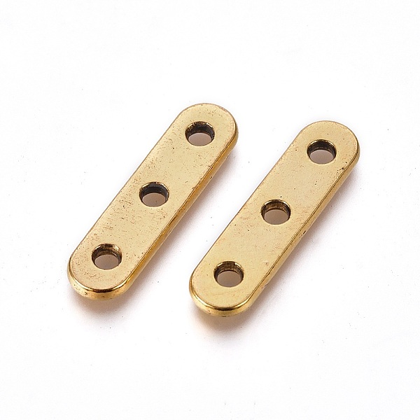 PandaHall Alloy Spacer Bars, Lead Free & Cadmium Free & Nickel Free, Antique Golden, 24x6x2mm Alloy Rectangle
PandaHall Alloy Spacer Bars, Lead Free & Cadmium Free & Nickel Free, Antique Golden, 24x6x2mm Alloy Rectangle