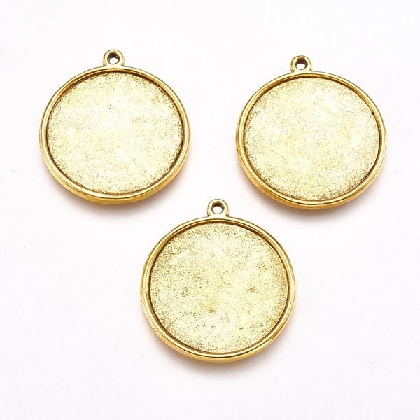 PandaHall Tibetan Style Pendant Cabochon Settings, Plain Edge Bezel Cups, Double-sided Tray, Cadmium Free & Nickel Free & Lead Free, Antique...
PandaHall Tibetan Style Pendant Cabochon Settings, Plain Edge Bezel Cups, Double-sided Tray, Cadmium Free & Nickel Free & Lead Free, Antique...