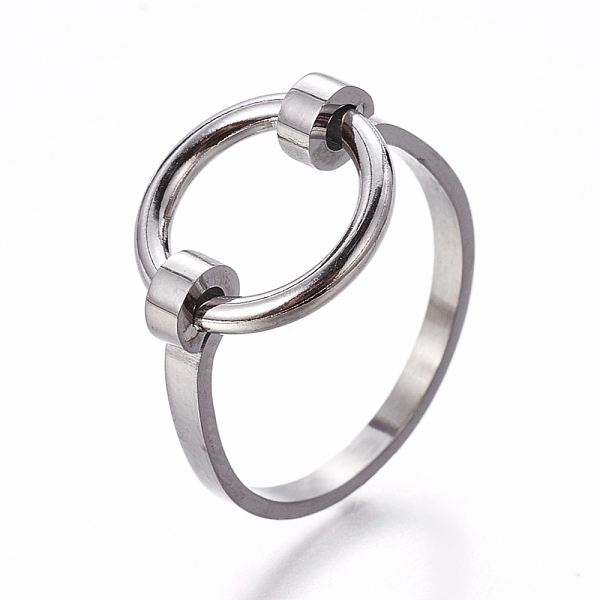 PandaHall 304 Stainless Steel Finger Rings, Ring, Stainless Steel Color, Size 6~9, 16~19mm 304 Stainless Steel
PandaHall 304 Stainless Steel Finger Rings, Ring, Stainless Steel Color, Size 6~9, 16~19mm 304 Stainless Steel