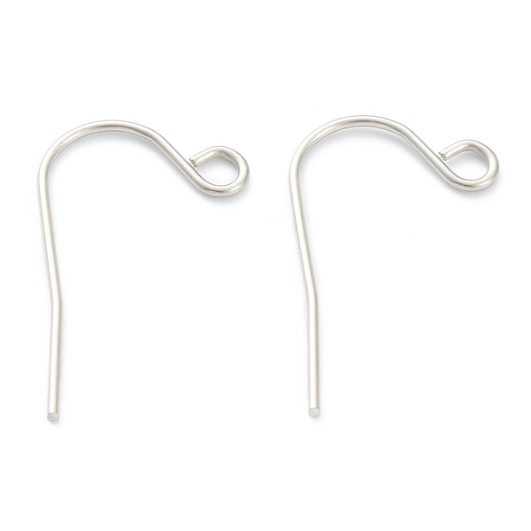 PandaHall 316 Surgical Stainless Steel Earring Hooks, Ear Wire, with Horizontal Loop, Stainless Steel Color, 21mm, 21 Gauge(0.7mm), Hole:2mm...
PandaHall 316 Surgical Stainless Steel Earring Hooks, Ear Wire, with Horizontal Loop, Stainless Steel Color, 21mm, 21 Gauge(0.7mm), Hole:2mm...