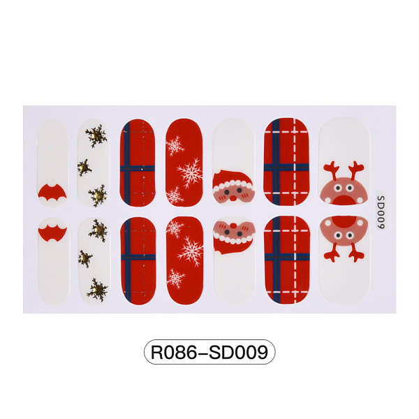 PandaHall Christmas Theme Full Cover Nail Art Stickers, for Nail Tips Decorations, Red, 107x60mm Paper Red
PandaHall Christmas Theme Full Cover Nail Art Stickers, for Nail Tips Decorations, Red, 107x60mm Paper Red