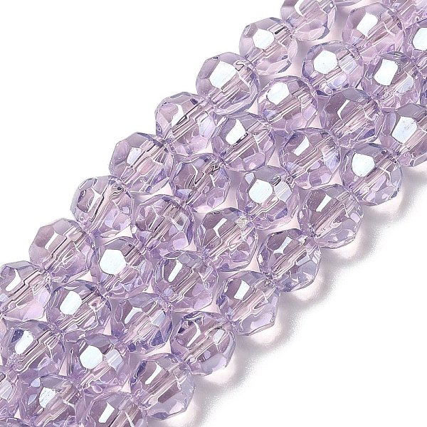 PandaHall Electroplate Glass Beads Strands, Faceted, Round, Plum, 8.5mm, Hole: 1.2mm, about 69~71pcs/strand, 21.26''~21.97''(54~55.8cm)..., Purple
PandaHall Electroplate Glass Beads Strands, Faceted, Round, Plum, 8.5mm, Hole: 1.2mm, about 69~71pcs/strand, 21.26''~21.97''(54~55.8cm)..., Purple