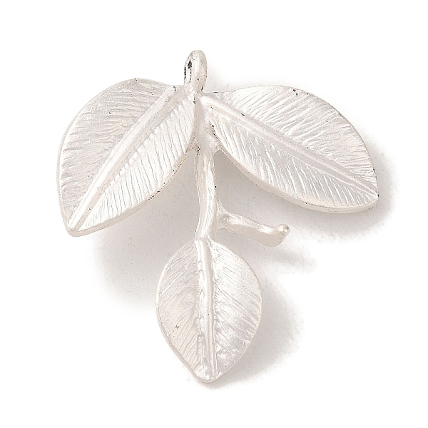 PandaHall Alloy Pendants, Cadmium Free & Nickel Free & Lead Free, Leaf Charms, Matte Silver Color, 27.5x26x4mm, Hole: 1.5mm Alloy Leaf
PandaHall Alloy Pendants, Cadmium Free & Nickel Free & Lead Free, Leaf Charms, Matte Silver Color, 27.5x26x4mm, Hole: 1.5mm Alloy Leaf