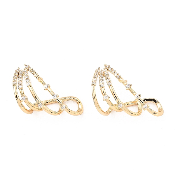 PandaHall Brass Micro Pave Clear Cubic Zirconia Triangle Stud Earrings for Women, Light Gold, 18.5x28mm Cubic Zirconia Triangle Clear
PandaHall Brass Micro Pave Clear Cubic Zirconia Triangle Stud Earrings for Women, Light Gold, 18.5x28mm Cubic Zirconia Triangle Clear