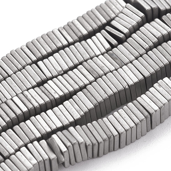 PandaHall Electroplate Non-magnetic Synthetic Hematite Heishi Beads Strands, Thin Slice Flat Square Beads, Frosted, Grade A, Silver Plated...
PandaHall Electroplate Non-magnetic Synthetic Hematite Heishi Beads Strands, Thin Slice Flat Square Beads, Frosted, Grade A, Silver Plated...