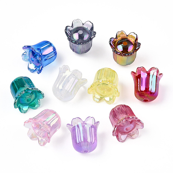 PandaHall UV Plating Transparent Acrylic Beads, Iridescent, Flower, Mixed Color, 15.5x16.5mm, Hole: 2mm Acrylic Flower Multicolor
PandaHall UV Plating Transparent Acrylic Beads, Iridescent, Flower, Mixed Color, 15.5x16.5mm, Hole: 2mm Acrylic Flower Multicolor