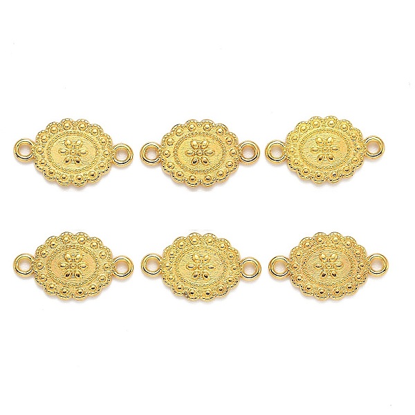 PandaHall Alloy Links connectors, Oval, Golden, 18x11x2mm, Hole: 2mm Alloy Oval
PandaHall Alloy Links connectors, Oval, Golden, 18x11x2mm, Hole: 2mm Alloy Oval