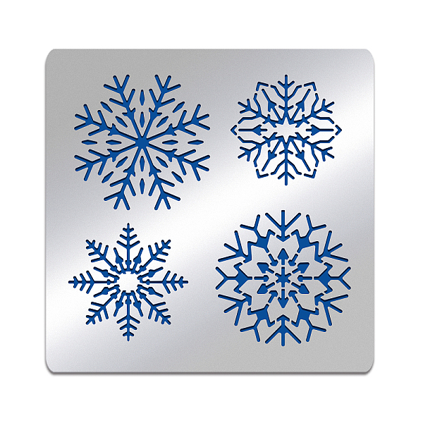 PandaHall BENECREAT Snowflake Pattern Stainless Steel Stencil Template, 15.6x15.6cm Metal Journal Stencils Templates Tool for Wood Burning...
PandaHall BENECREAT Snowflake Pattern Stainless Steel Stencil Template, 15.6x15.6cm Metal Journal Stencils Templates Tool for Wood Burning...