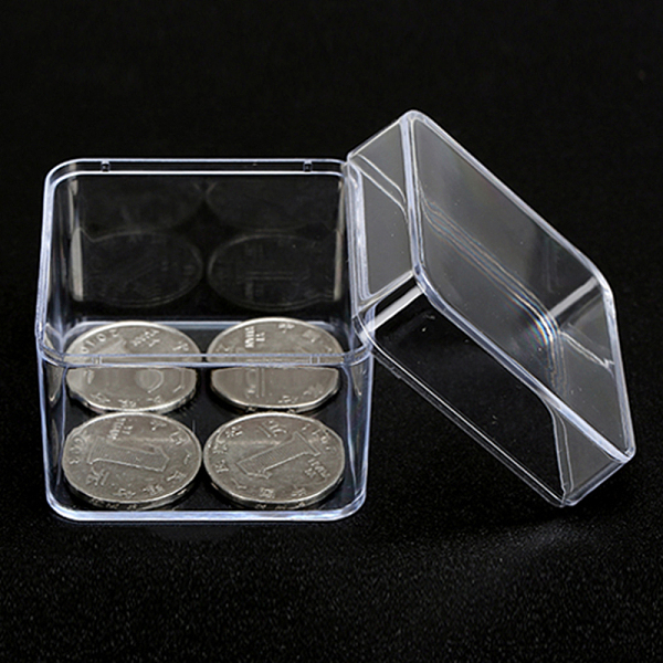 PandaHall Polystyrene(PS) Plastic Bead Containers, Cube, Clear, 5.6x5.6x5cm Plastic Cube Clear
PandaHall Polystyrene(PS) Plastic Bead Containers, Cube, Clear, 5.6x5.6x5cm Plastic Cube Clear