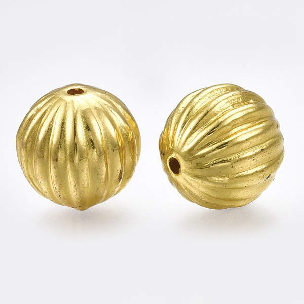 PandaHall CCB Plastic Beads, Corrugated, Round, Golden, 12mm, Hole: 1.5mm Plastic Round
PandaHall CCB Plastic Beads, Corrugated, Round, Golden, 12mm, Hole: 1.5mm Plastic Round
