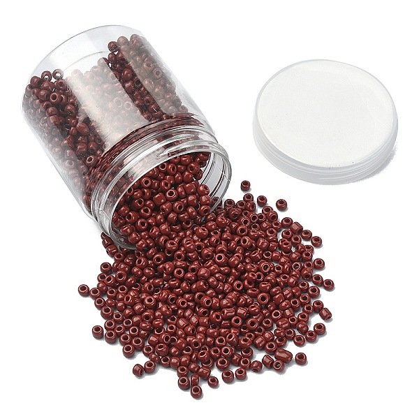 PandaHall 1300Pcs 6/0 Glass Seed Beads, Opaque Colours, Round, Small Craft Beads for DIY Jewelry Making, Coconut Brown, 4mm, Hole: 1.5mm...
PandaHall 1300Pcs 6/0 Glass Seed Beads, Opaque Colours, Round, Small Craft Beads for DIY Jewelry Making, Coconut Brown, 4mm, Hole: 1.5mm...