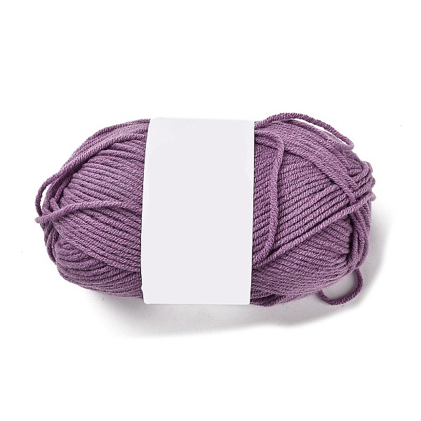 PandaHall Milk Cotton Knitting Acrylic Fiber Yarn, 4-Ply Crochet Yarn, Punch Needle Yarn, Old Rose, 2mm Acrylic Fiber
PandaHall Milk Cotton Knitting Acrylic Fiber Yarn, 4-Ply Crochet Yarn, Punch Needle Yarn, Old Rose, 2mm Acrylic Fiber