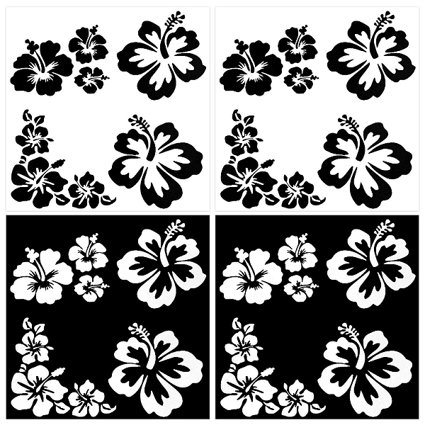 PandaHall GORGECRAFT 2 Color 4 Sheets Hibiscus Flower Car Sticker Hawaiian Stickers and Decals Reflective Stickers Waterproof Vinyl..., Multicolor
PandaHall GORGECRAFT 2 Color 4 Sheets Hibiscus Flower Car Sticker Hawaiian Stickers and Decals Reflective Stickers Waterproof Vinyl..., Multicolor