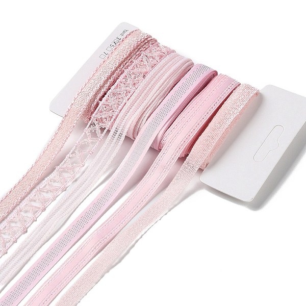 PandaHall 18 Yards 6 Styles Polyester Ribbon, for DIY Handmade Craft, Hair Bowknots and Gift Decoration, Pink Color Palette, Pink, 3/8~1/2...
PandaHall 18 Yards 6 Styles Polyester Ribbon, for DIY Handmade Craft, Hair Bowknots and Gift Decoration, Pink Color Palette, Pink, 3/8~1/2...