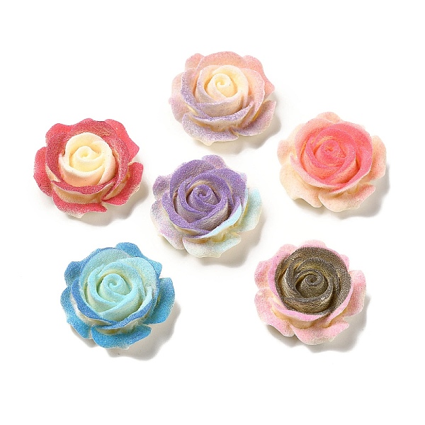 PandaHall Opaque Resin Cabochons, Flower, Mixed Color, 26~26.5x26~26.5x10~11mm Resin Flower Multicolor
PandaHall Opaque Resin Cabochons, Flower, Mixed Color, 26~26.5x26~26.5x10~11mm Resin Flower Multicolor