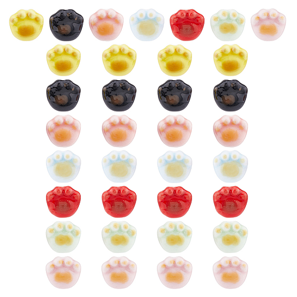 PandaHall DICOSMETIC 28Pcs 7 Colors Handmade Printed Porcelain Beads, Cat Paw Prints, Mixed Color, 12x12x9mm, Hole: 2mm, 4pcs/color..., Multicolor
PandaHall DICOSMETIC 28Pcs 7 Colors Handmade Printed Porcelain Beads, Cat Paw Prints, Mixed Color, 12x12x9mm, Hole: 2mm, 4pcs/color..., Multicolor