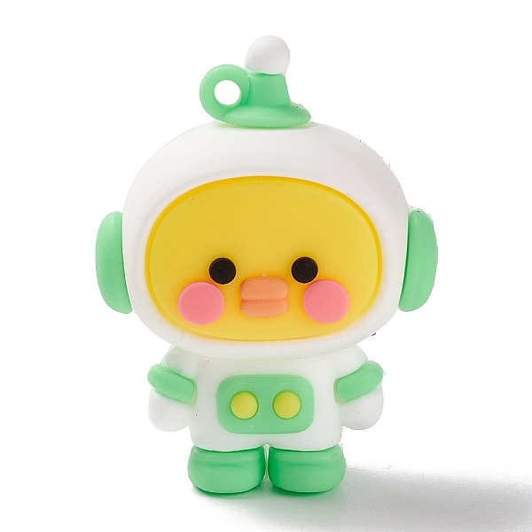 PandaHall PVC Plastic Cartoon Pendants, Duck, White, 48.5x36x24mm, Hole: 3mm PVC Duck White
PandaHall PVC Plastic Cartoon Pendants, Duck, White, 48.5x36x24mm, Hole: 3mm PVC Duck White