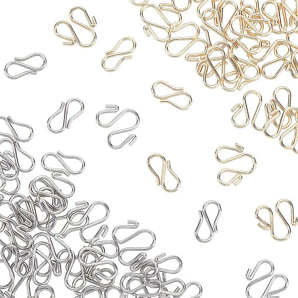 PandaHall UNICRAFTALE About 80Pcs M and S Shape Clasps 304 Stainless Steel Hook Clasps 2 Colors Clasp Connectors for DIY Necklaces Jewelry...
PandaHall UNICRAFTALE About 80Pcs M and S Shape Clasps 304 Stainless Steel Hook Clasps 2 Colors Clasp Connectors for DIY Necklaces Jewelry...
