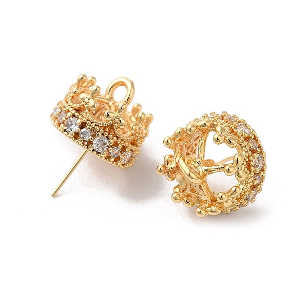 PandaHall Brass Pave Clear Cubic Zirconia Pendant Bails, Cup Peg Bails, Crown, Real 18K Gold Plated, 18x12.5mm, Hole: 2mm, Pin: 0.5mm...
PandaHall Brass Pave Clear Cubic Zirconia Pendant Bails, Cup Peg Bails, Crown, Real 18K Gold Plated, 18x12.5mm, Hole: 2mm, Pin: 0.5mm...