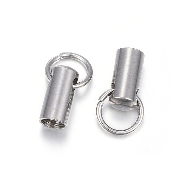 PandaHall 201 Stainless Steel Cord Ends, End Caps, Column, Stainless Steel Color, 10x5mm, Hole: 6mm, about 4mm inner diameter 201 Stainless...
PandaHall 201 Stainless Steel Cord Ends, End Caps, Column, Stainless Steel Color, 10x5mm, Hole: 6mm, about 4mm inner diameter 201 Stainless...