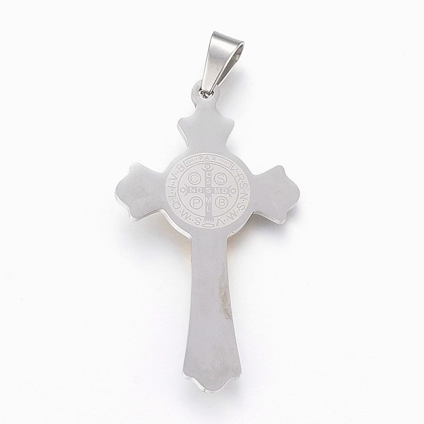 PandaHall 304 Stainless Steel Pendants, For Easter, Crucifix Cross, Golden & Stainless Steel Color, 50x28x4.5mm, Hole: 5x9mm 304 Stainless...
PandaHall 304 Stainless Steel Pendants, For Easter, Crucifix Cross, Golden & Stainless Steel Color, 50x28x4.5mm, Hole: 5x9mm 304 Stainless...