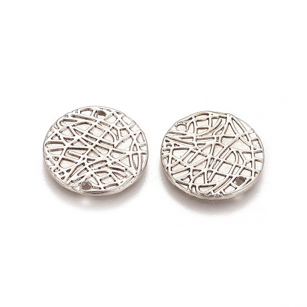 PandaHall Tibetan Style Connectors, Lead Free & Cadmium Free & Nickel Free, Flat Round, Antique Silver, Size: about 22mm in diameter, 2mm...
PandaHall Tibetan Style Connectors, Lead Free & Cadmium Free & Nickel Free, Flat Round, Antique Silver, Size: about 22mm in diameter, 2mm...