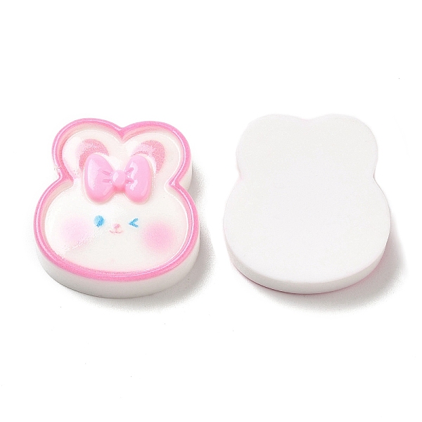 PandaHall Cute Cartoon Animal Opaque Resin Cabochons, Rabbit, 22.5x20.5x6mm Resin Rabbit
PandaHall Cute Cartoon Animal Opaque Resin Cabochons, Rabbit, 22.5x20.5x6mm Resin Rabbit