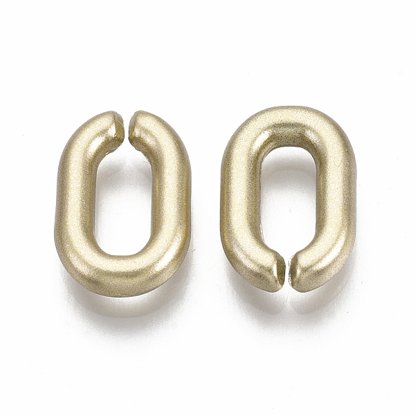 PandaHall Spray Painted CCB Plastic Linking Rings, Quick Link Connectors, For Jewelry Cable Chains Making, Oval, Gold, 14x9.5x3mm, Inner...
PandaHall Spray Painted CCB Plastic Linking Rings, Quick Link Connectors, For Jewelry Cable Chains Making, Oval, Gold, 14x9.5x3mm, Inner...
