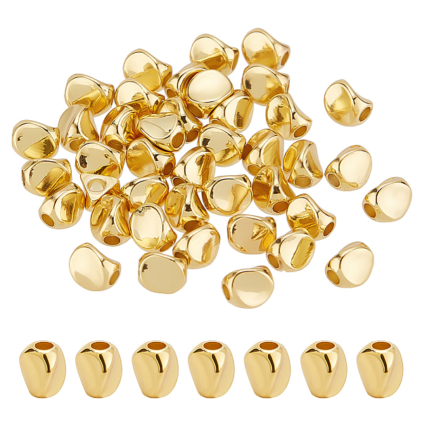 PandaHall BENECREAT 50 Pcs 18K Gold Plated Spacer Beads 4x4.5mm Brass Twist Beads Senmless Irregular Beads Metal Loose Beads Bulk for...
PandaHall BENECREAT 50 Pcs 18K Gold Plated Spacer Beads 4x4.5mm Brass Twist Beads Senmless Irregular Beads Metal Loose Beads Bulk for...
